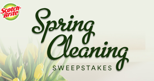 Scotch-Brite Spring Cleaning Sweepstakes