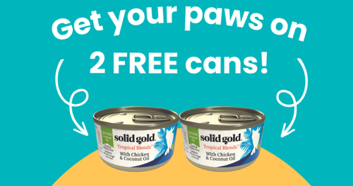 Free Cans of Solid Gold Cat Food with Free Shipping