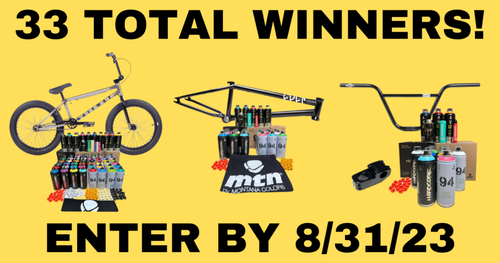 Spray Planet CULT x MTN Summer Giveaway – 33 winners